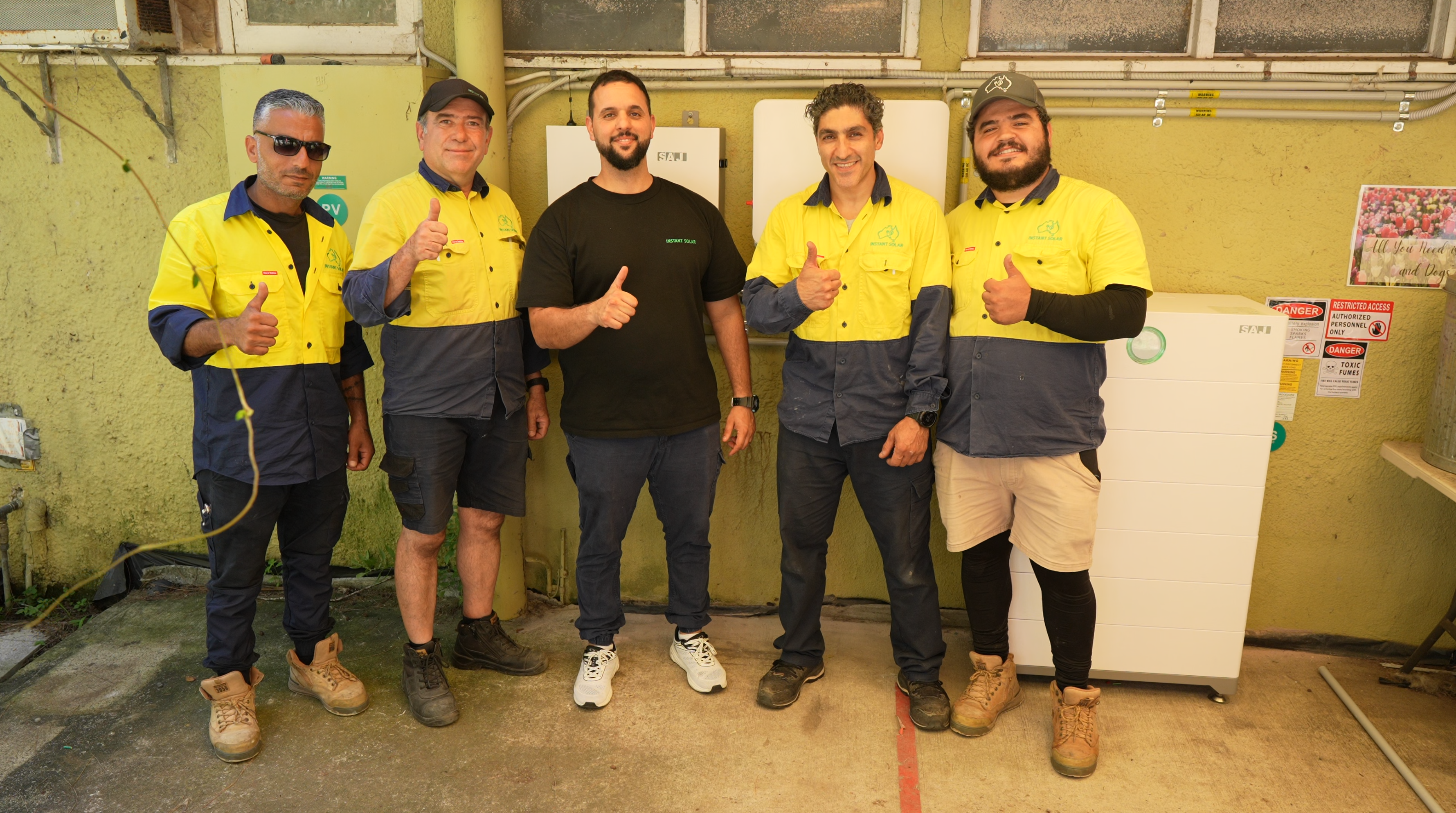 instant solar team and saj install
